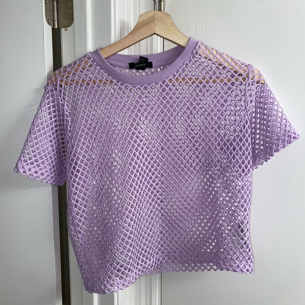 Purple Tee and Bandeau Set